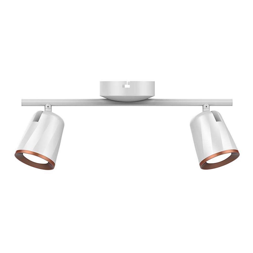 LED spotlight 2xLED/5W/230V 3000K vit