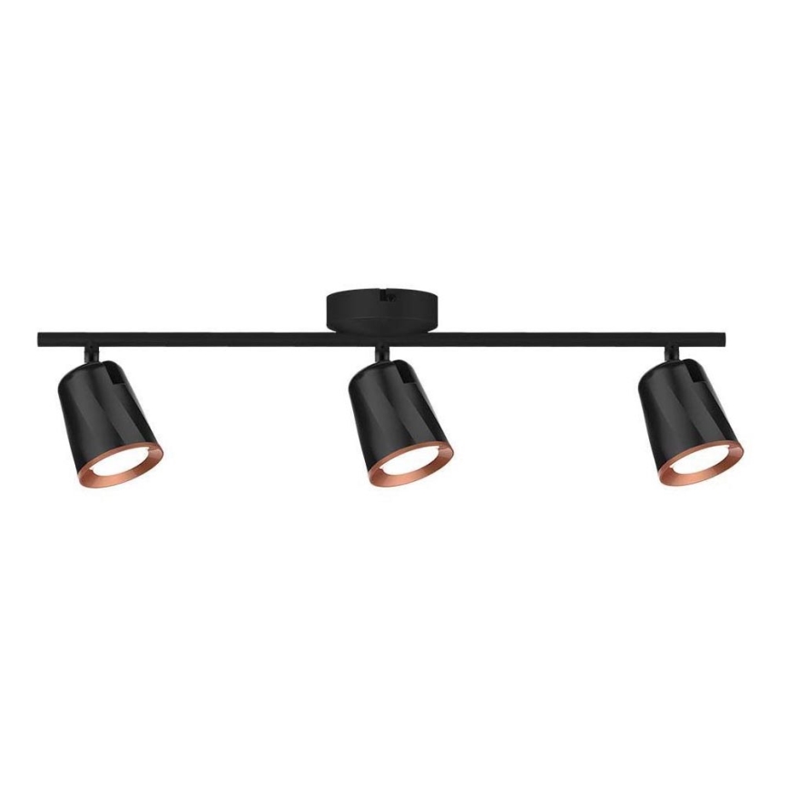 LED spotlight 3xLED/5W/230V 4000K svart