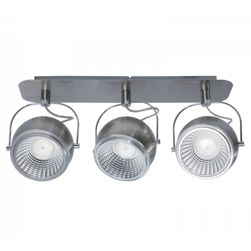 LED Spotlight BALL 3xGU10/5,5W/230V -FSC-certifierad
