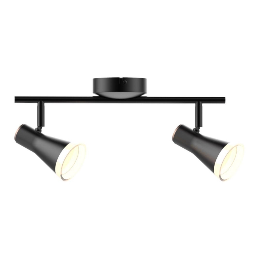 LED spotlight  BERG 2xLED/4,2W/230V svart