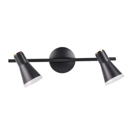 LED spotlight  BERG 2xLED/4,2W/230V svart