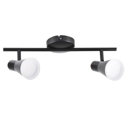 LED spotlight  BERG 2xLED/4,2W/230V svart
