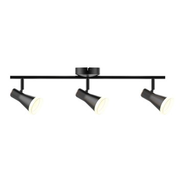 LED spotlight  BERG 3xLED/4,2W/230V svart