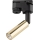 LED spotlight för 1-fas skensystem LAGOS 1xG9/3W/230V guld/svart