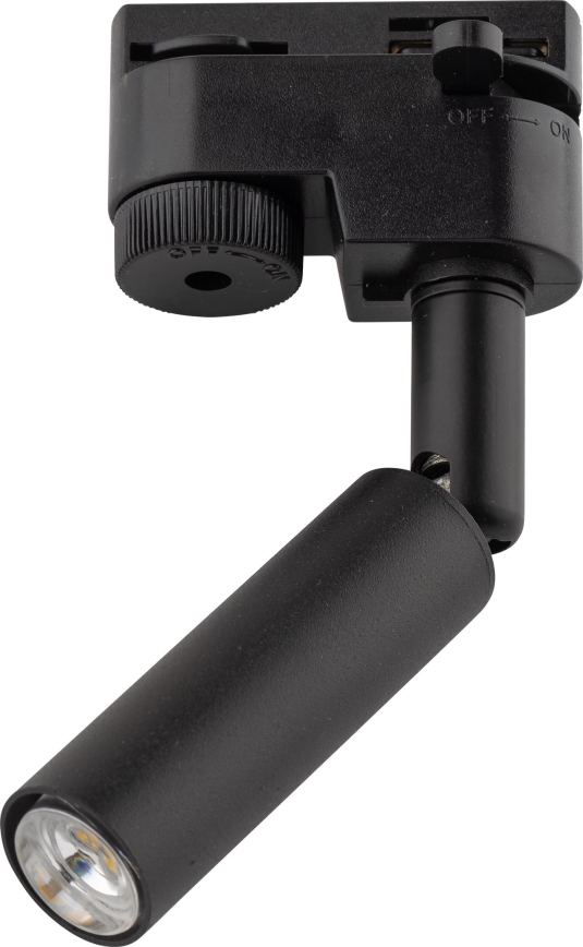 LED spotlight för 1-fas skensystem LAGOS 1xG9/3W/230V svart