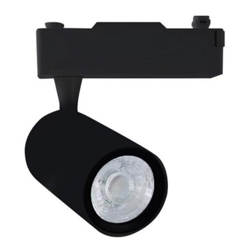 LED Spotlight för Skensystem TRACK ljus LED/12W/230V 3000K svart