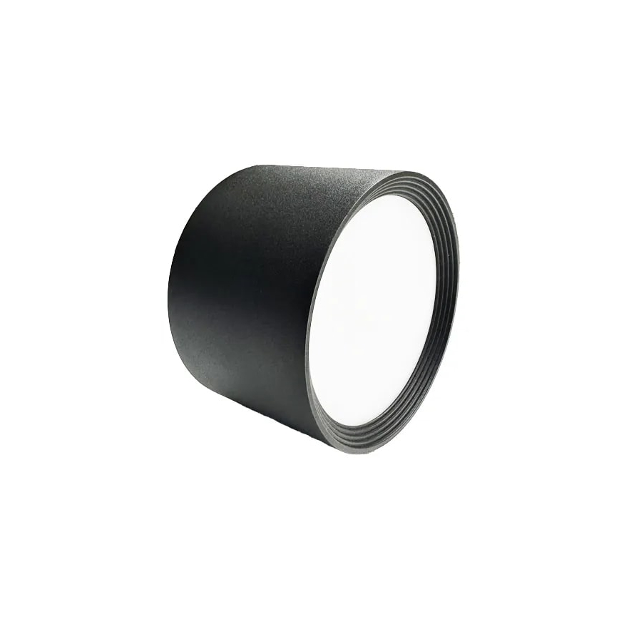 LED spotlight LED/12W/230V 4000K diameter 10 cm svart