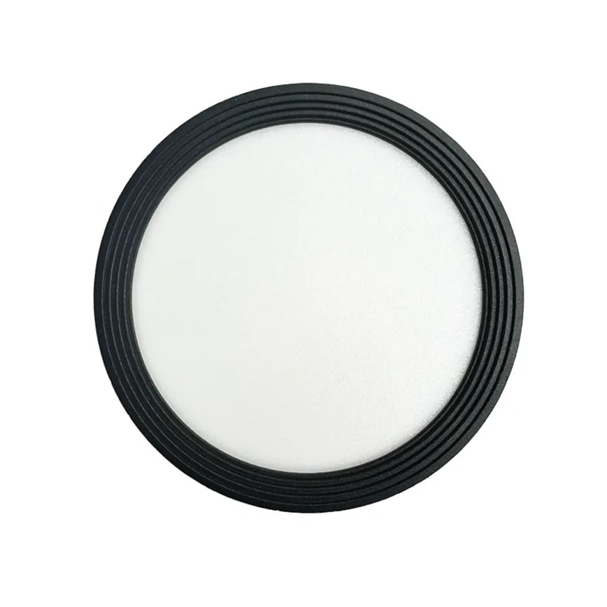LED spotlight LED/14W/230V 4000K diameter 12 cm svart