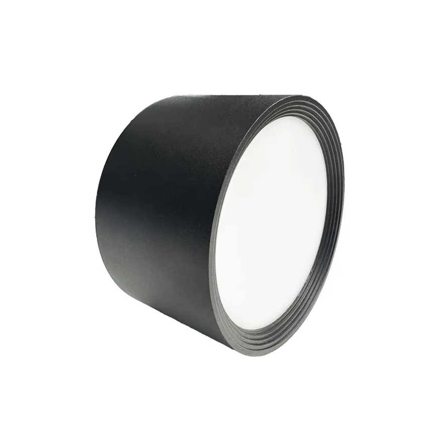 LED spotlight LED/14W/230V 4000K diameter 12 cm svart