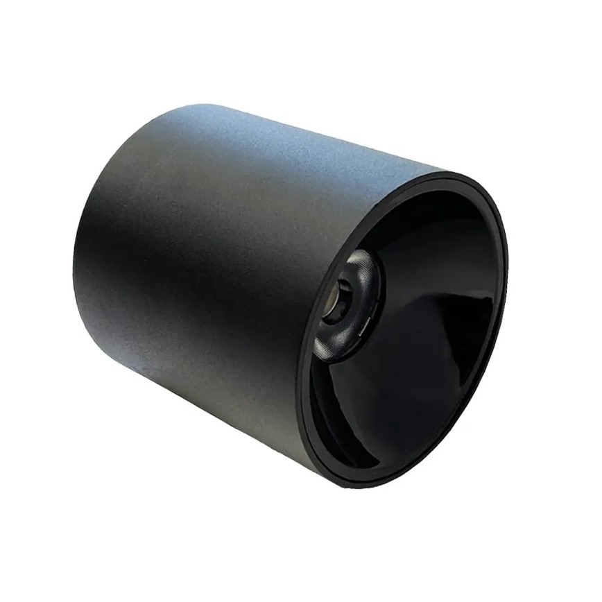 LED spotlight LED/16W/230V 4000K diameter 10 cm svart