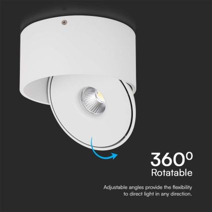 LED Flexibel spotlight LED/28W/230V 3000/4000/6400K CRI 90 vit