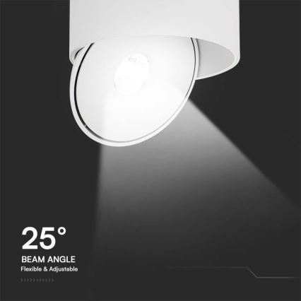 LED Flexibel spotlight LED/28W/230V 3000/4000/6400K CRI 90 vit