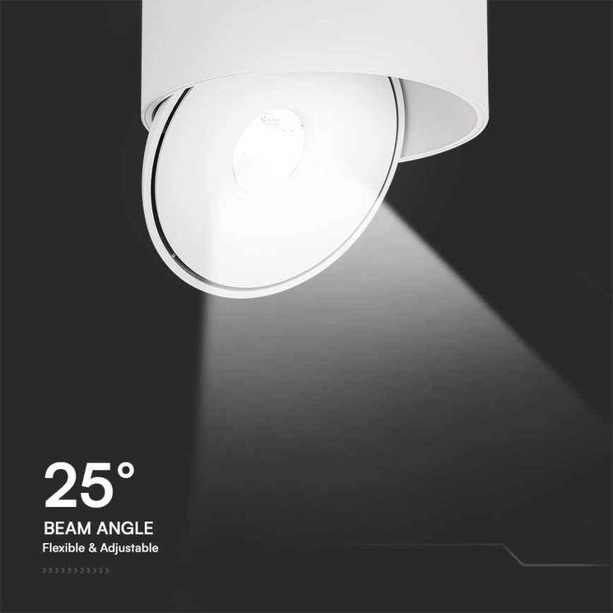 LED Flexibel spotlight LED/28W/230V 3000/4000/6400K CRI 90 vit