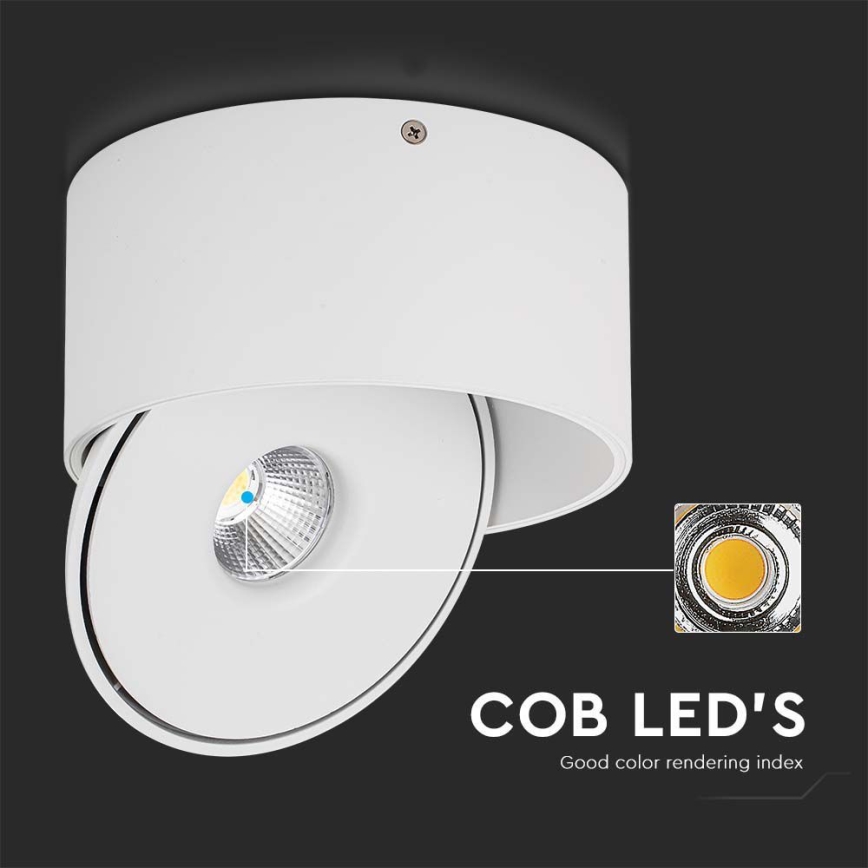 LED Flexibel spotlight LED/28W/230V 3000/4000/6400K CRI 90 vit