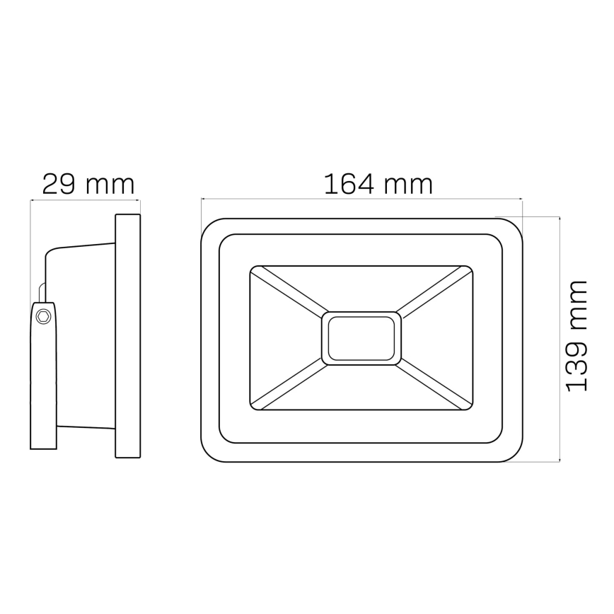 LED spotlight LED/30W/230V