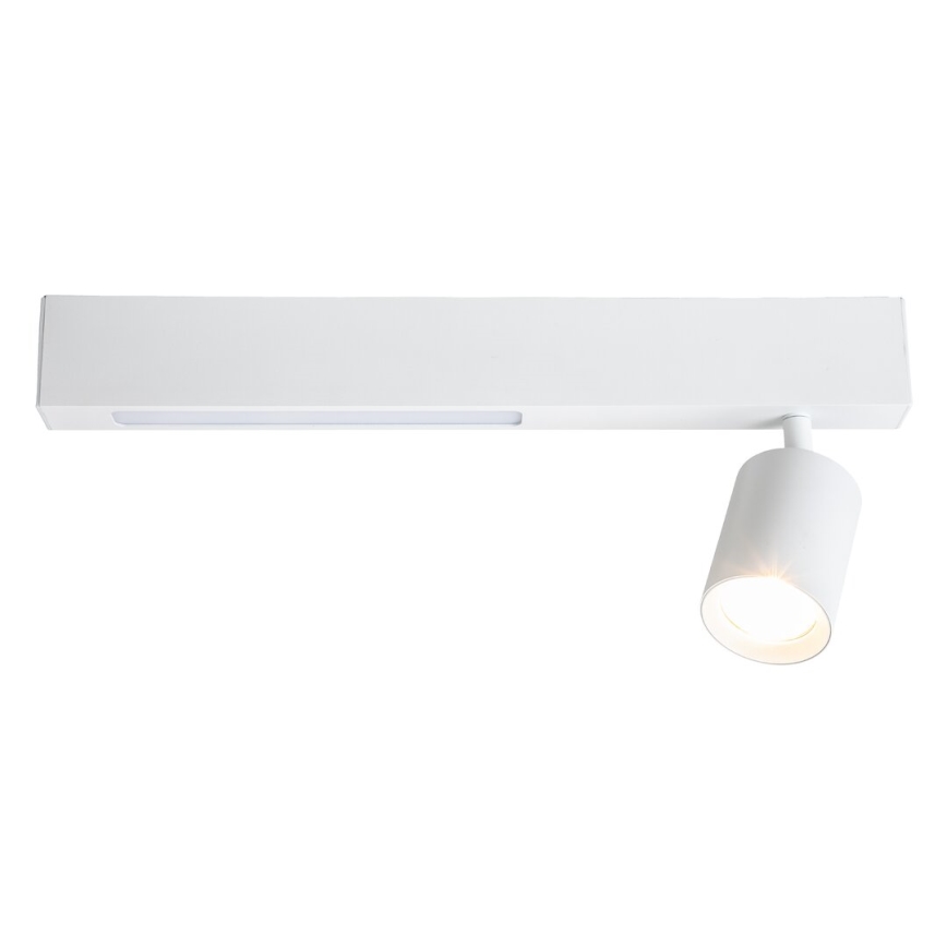 LED spotlight MAGNET LED/5W/230V + 1xGU10/60W 3000/4000K vit