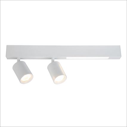 LED spotlight MAGNET LED/5W/230V + 2xGU10/60W 3000/4000K vit