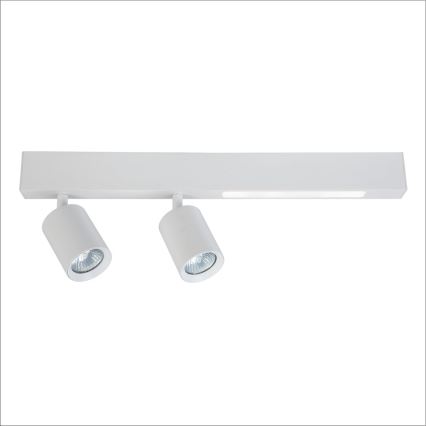 LED spotlight MAGNET LED/5W/230V + 2xGU10/60W 3000/4000K vit