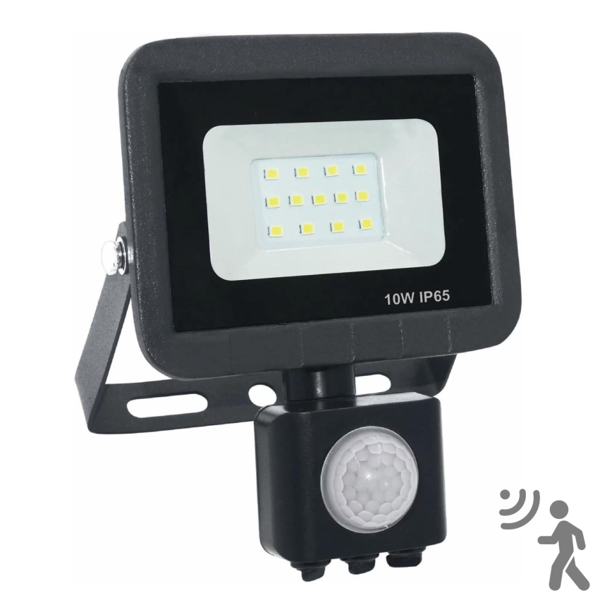 LED Spotlight med sensor LED/10W/230V
