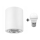 LED spotlight TACO 1xE27/15W/230V vit