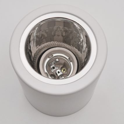 LED spotlight TACO 1xE27/15W/230V vit