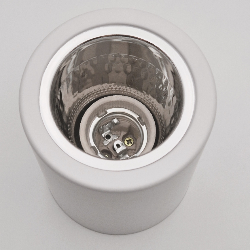 LED spotlight TACO 1xE27/15W/230V vit