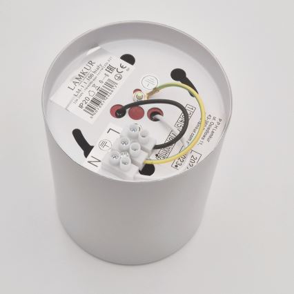 LED spotlight TACO 1xE27/15W/230V vit