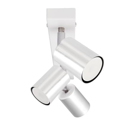 LED spotlight TUNE 3xGU10/4,8W/230V matt krom/vit