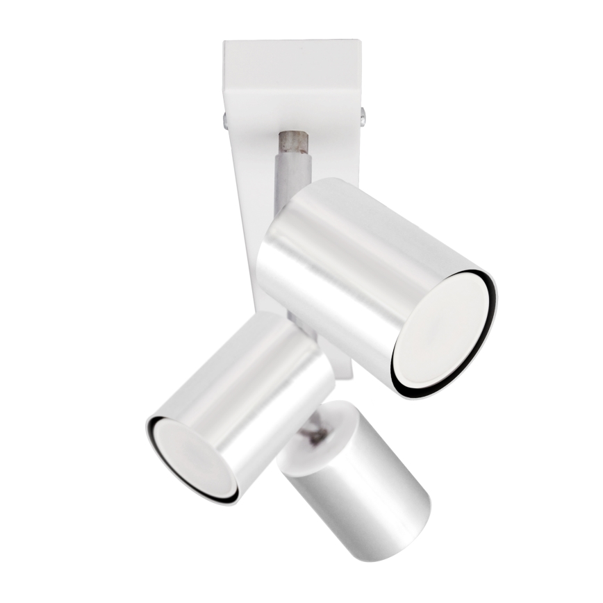 LED spotlight TUNE 3xGU10/4,8W/230V matt krom/vit