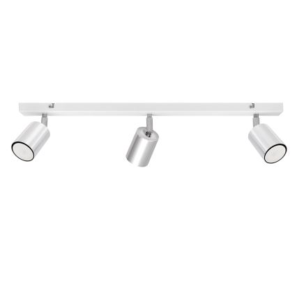 LED spotlight TUNE 3xGU10/4,8W/230V matt krom/vit