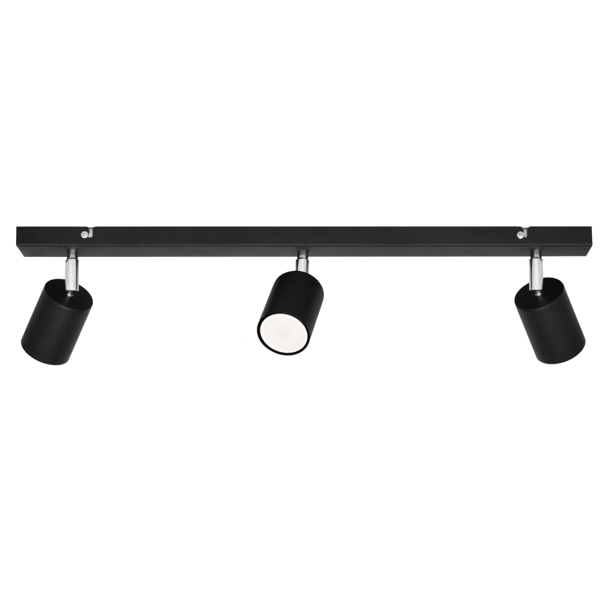 LED Spotlight TUNE 3xGU10/4,8W/230V svart