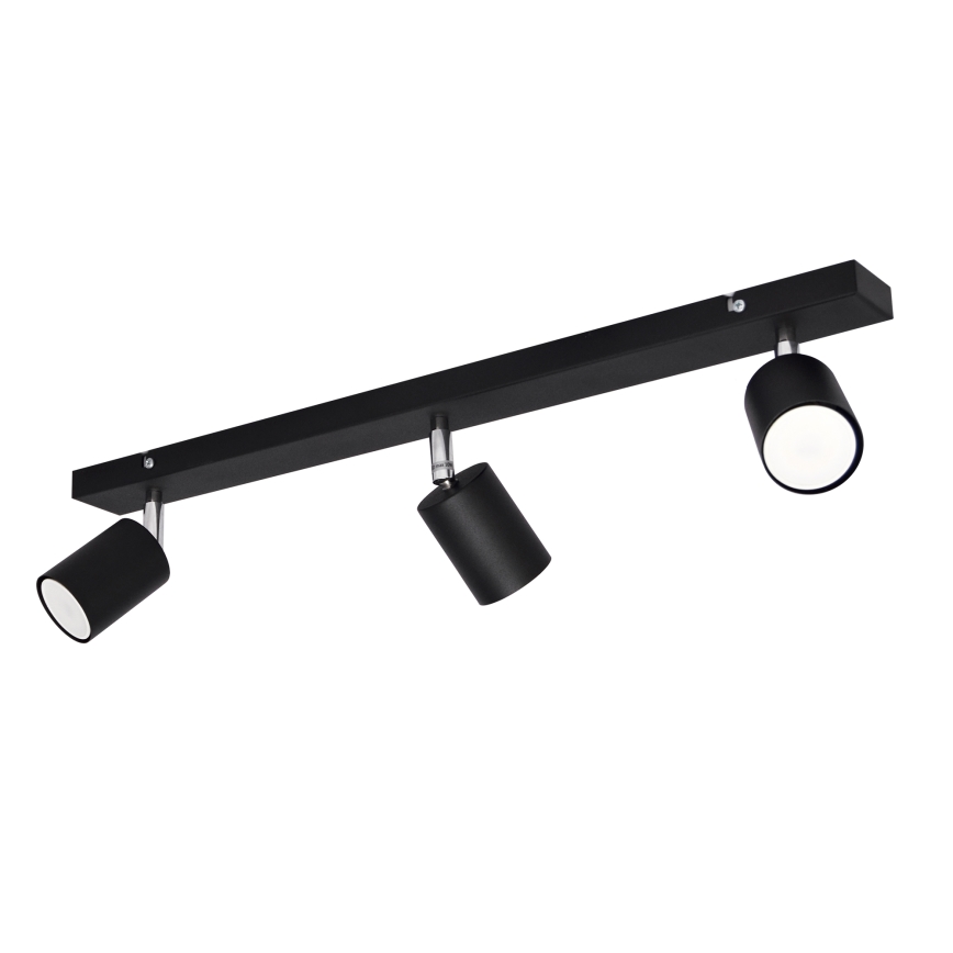 LED Spotlight TUNE 3xGU10/4,8W/230V svart