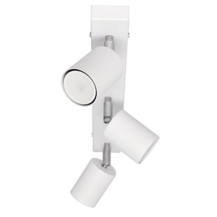 LED Spotlight TUNE 3xGU10/4,8W/230V vit
