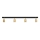 LED Spotlight TUNE 4xGU10/4,8W/230V guld/svart