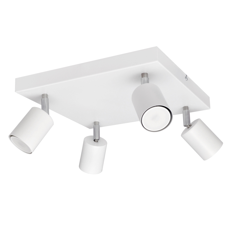 LED Spotlight TUNE 4xGU10/4,8W/230V vit