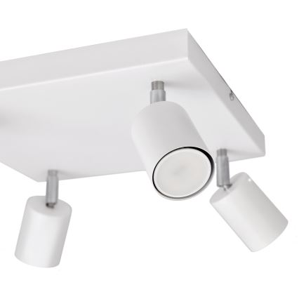 LED Spotlight TUNE 4xGU10/4,8W/230V vit