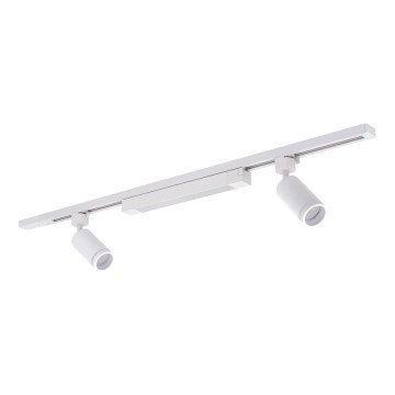 LED Spotlightsystem med TRACER 2xGU10/10W/230V + LED/20W 1 m vit