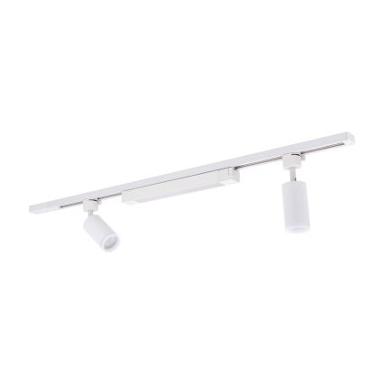 LED Spotlightsystem med TRACER 2xGU10/10W/230V + LED/20W 1 m vit