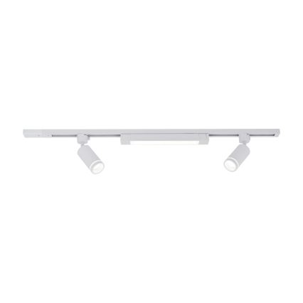 LED Spotlightsystem med TRACER 2xGU10/10W/230V + LED/20W 1 m vit