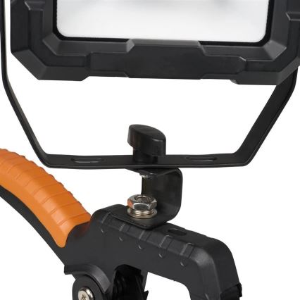 LED-strålkastare 20W 230V 6500K IP65 orange/svart