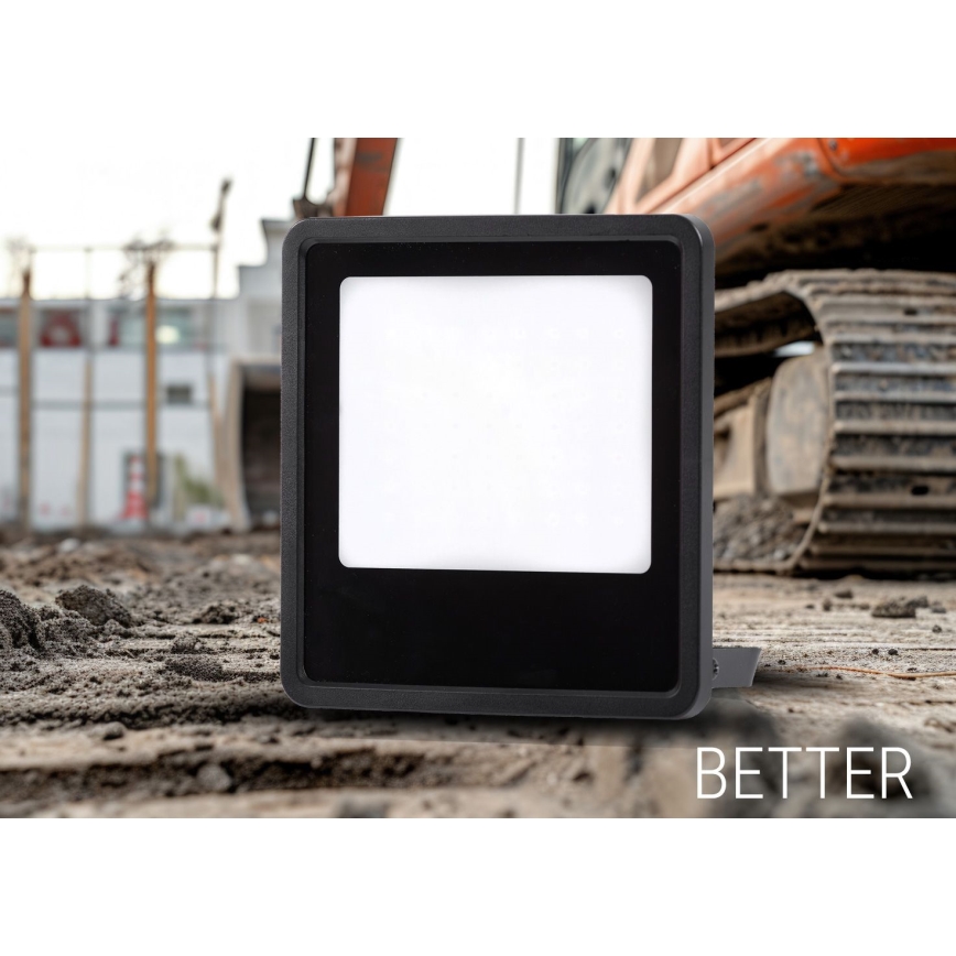 LED strålkastare för utomhusbruk LED/100W/230V 4000K IP65 svart