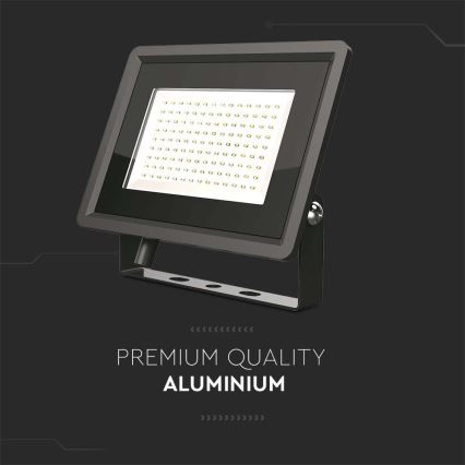 LED strålkastare för utomhusbruk LED/200W/230V 6500K IP65 svart