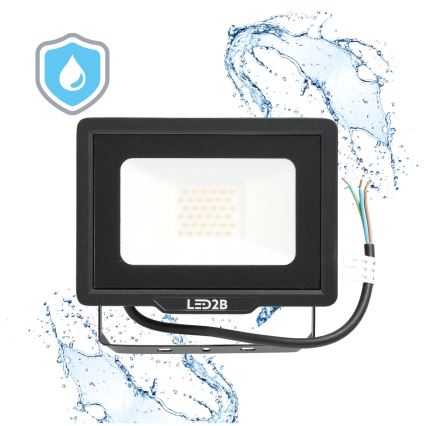 LED strålkastare för utomhusbruk LED/30W/230V 6500K IP65