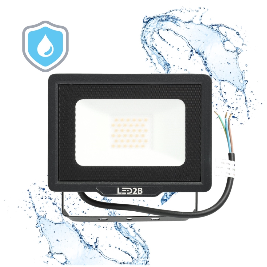 LED strålkastare för utomhusbruk LED/30W/230V 6500K IP65