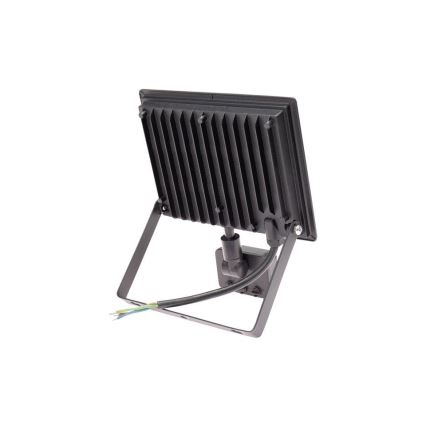 LED strålkastare för utomhusbruk med en sensor NOCTIS LUX 3 LED/50W/230V 4000K IP44 svart