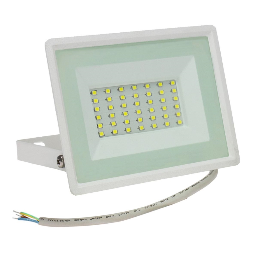 LED strålkastare för utomhusbruk NOCTIS LUX 3 LED/30W/230V 4000K IP65 vit
