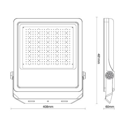 LED strålkastare för utomhusbruk PROFI PLUS LED/300W/230V 5000K IP66