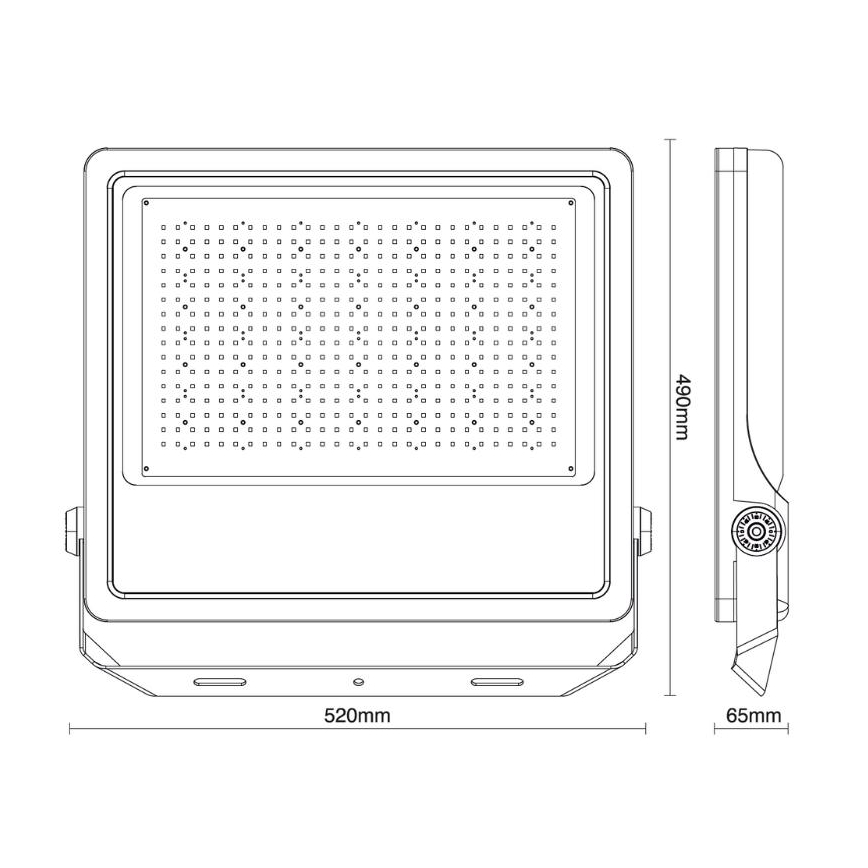 LED strålkastare för utomhusbruk PROFI PLUS LED/400W/230V 5000K IP66
