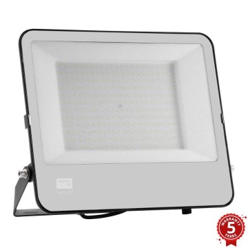 LED strålkastare för utomhusbruk SAMSUNG CHIP LED/200W/230V 6500K IP65 svart