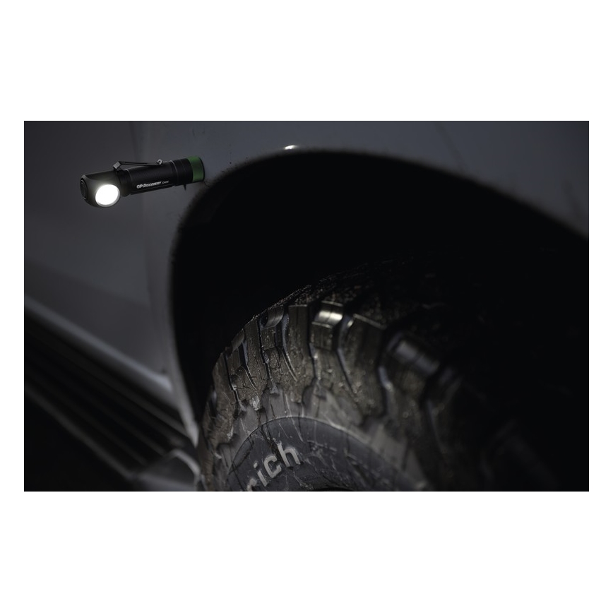 LED Strålkastare GP DISPROTECTIONY CHR35 LED/3,7V/2600mAh